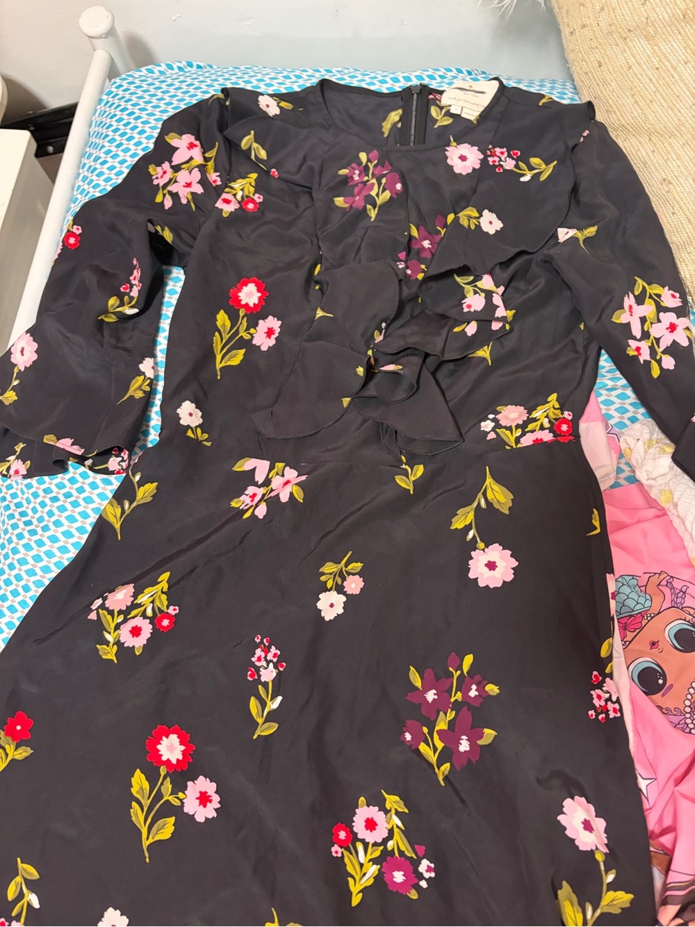 Kate Spade In Bloom Ruffle Dress - Picture 5 of 6
